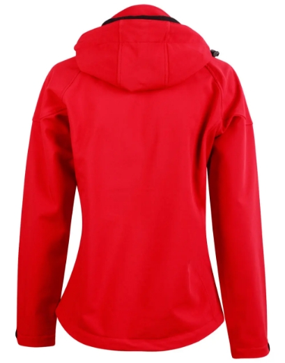 Picture of Winning Spirit, Ladies Softshell Full Zip Hoodie